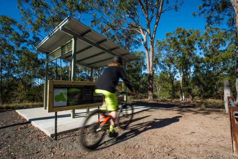 Hillview Drive Reserve, trailscapes, trail building, sustainable trail